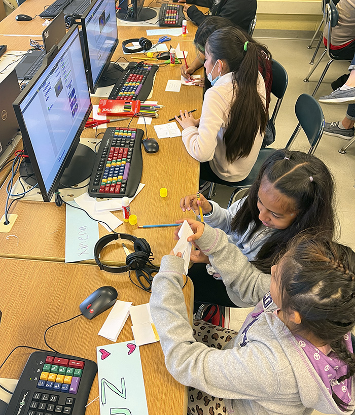 students in a FUSE Studio